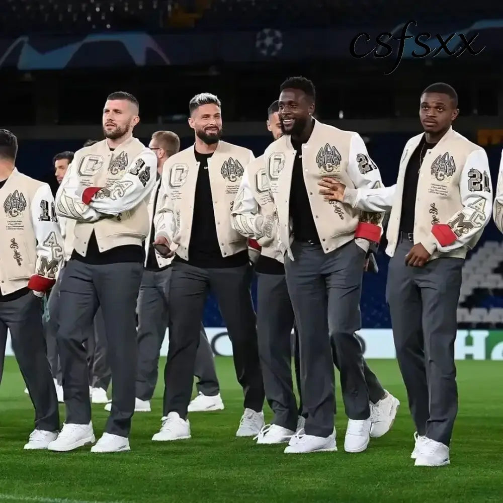 American Letter Embroidery Pattern Rhinestone High Quality Jacket And Coat Men Y2K New Street Hip Hop Vintage Baseball
