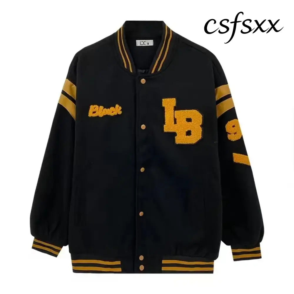American Retro Letter Flocking Embroidered Baseball Uniform Female Y2K Punk Street Motorcycle Harajuku Wind Student
