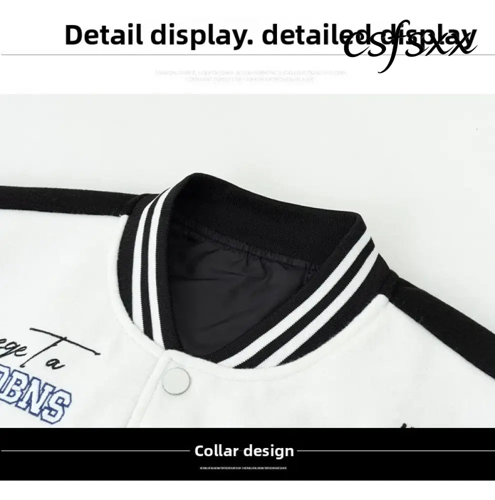 American Retro Racing Jacket Men’s Biker Sleeve PU Leather Color Block Workwear Windproof Casual Loose Fit Long Sleeve