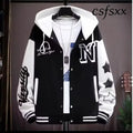 Autumn and winter men’s sweatshirt fashion Harajuku streetwear casual men’s clothing long-sleeve patterned hoodie