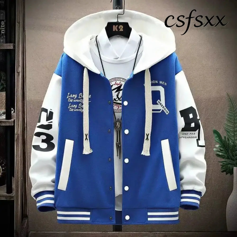 Autumn and winter men’s sweatshirt fashion Harajuku streetwear casual men’s clothing long-sleeve patterned hoodie