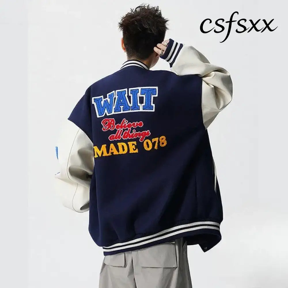 Baseball Jackets High Quality Womens Fall Football Dancers Party Gym Custom Field Collage Commuting Education Moisture