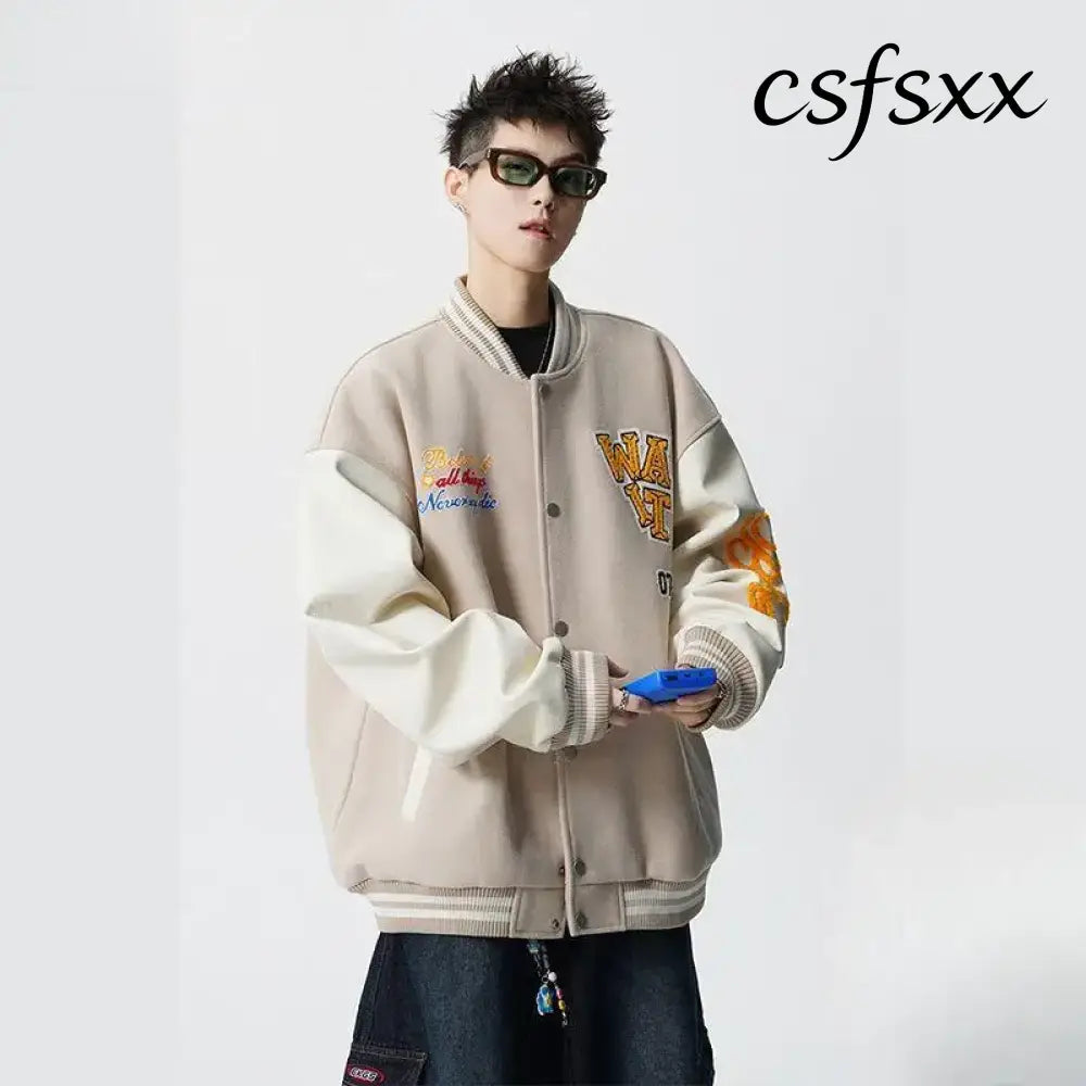 Baseball Jackets High Quality Womens Fall Football Dancers Party Gym Custom Field Collage Commuting Education Moisture