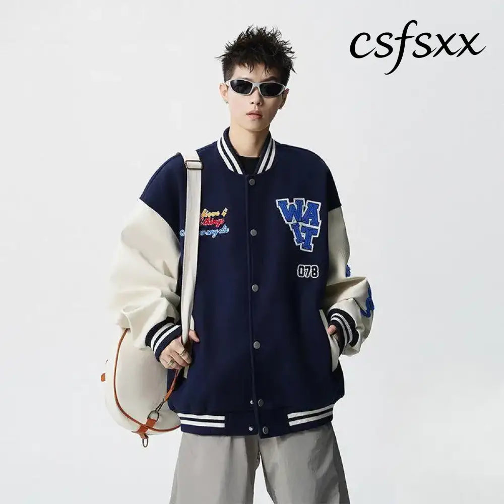 Baseball Jackets High Quality Womens Fall Football Dancers Party Gym Custom Field Collage Commuting Education Moisture