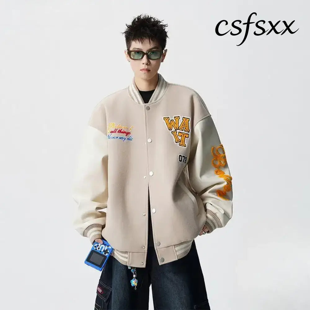 Baseball Jackets High Quality Womens Fall Football Dancers Party Gym Custom Field Collage Commuting Education Moisture