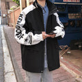Baseball uniform jacket - Black / L - Korean