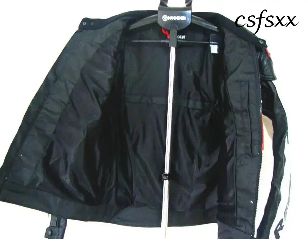 DUHAN Moto GP Motorcycle REPSOL Racing Leather Jacket VS02 Orange Blue M L XL XXL 3XL Good Pu Leahter Made High Quality