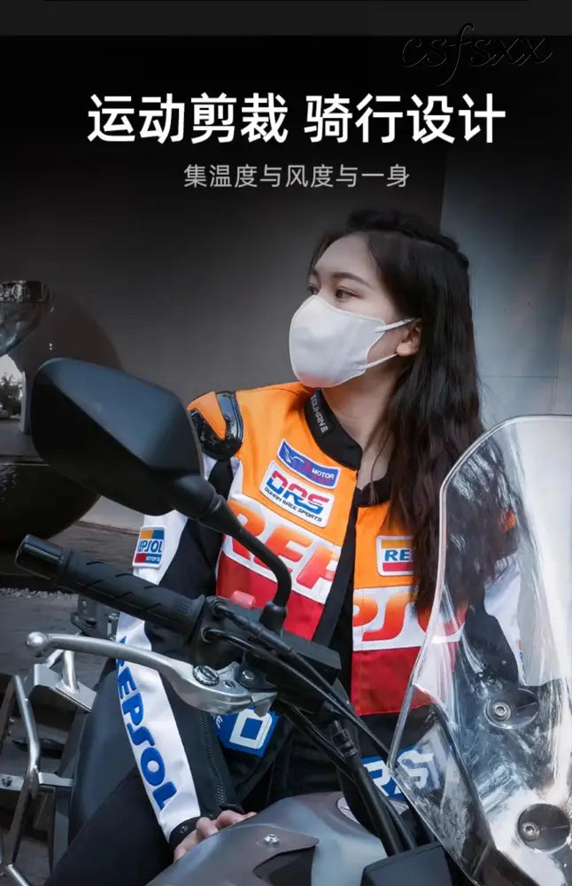 DUHAN Motorcycle Wear Men’s And Women’s Racing Wear PU Jacket Anti-Fall Off-Road Motorcycle Jacket Four Seasons