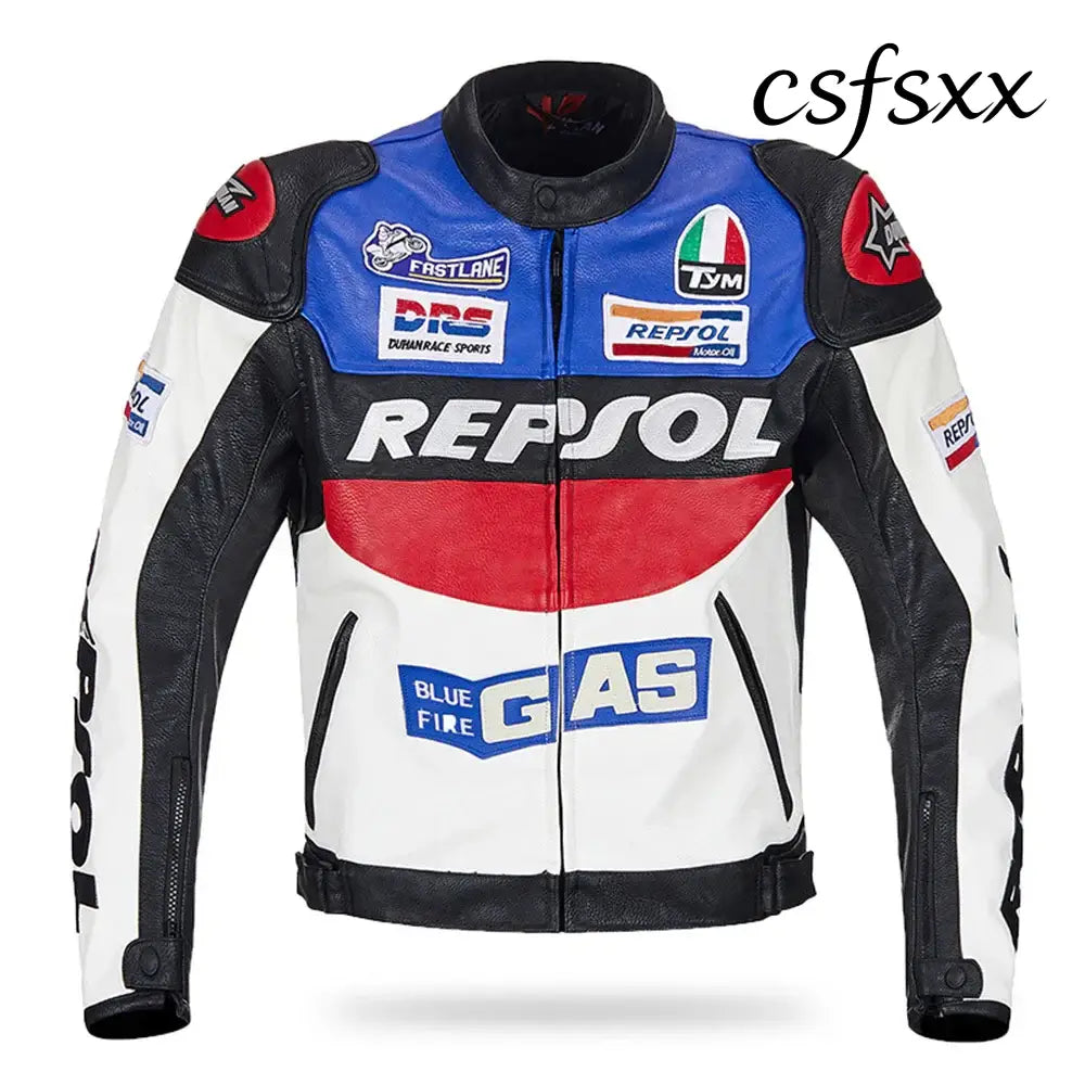 DUHAN Motorcycle Wear Men’s And Women’s Racing Wear PU Jacket Anti-Fall Off-Road Motorcycle Jacket Four Seasons