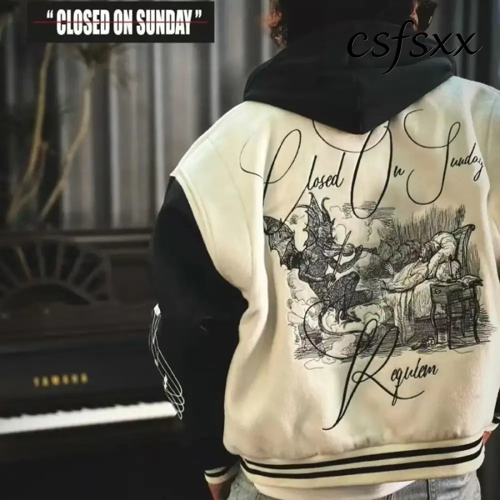 Embroidery Varsity Jacket Men PU Leather Sleeves Oversized Bomber Jackets Women Baseball Coats Streetwear Men Clothing