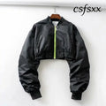 Loose pilot jacket - Black / M - Korean