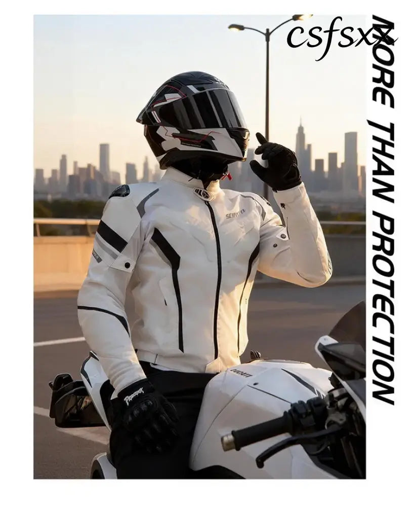 Men Spring Summer Breathable Mesh SCOYCO Motorcycle Riding Jacket Cycling Equipment Motorcyclist Clothing 600D Oxford