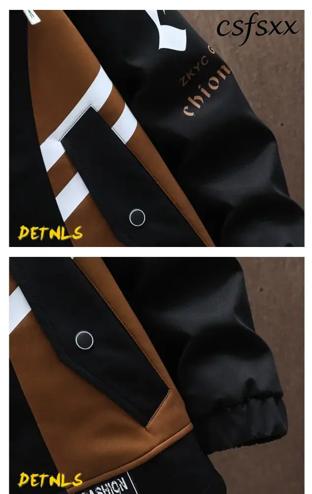 Men’s Casual Hooded Jackets Autumn Patchwork Thin Coats Outwear Top Windbreaker Streetwear Clothing Plus Size