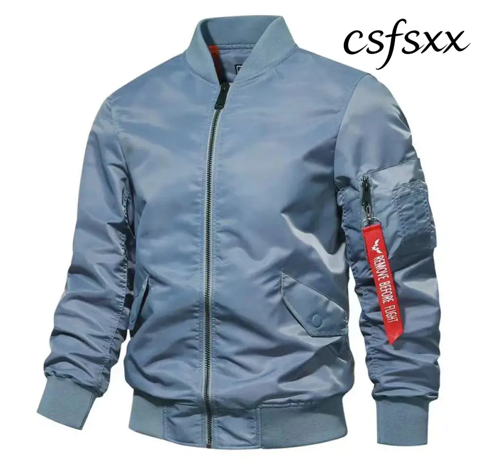 Men’s Spring Fall Lightweight Camouflage Bomber Jacket Windbreaker Softshell Varsity Jackets Men Golf Fashion