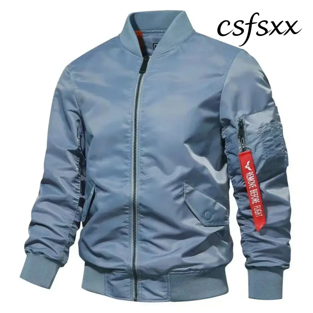 Men’s Spring Fall Lightweight Camouflage Bomber Jacket Windbreaker Softshell Varsity Jackets Men Golf Fashion