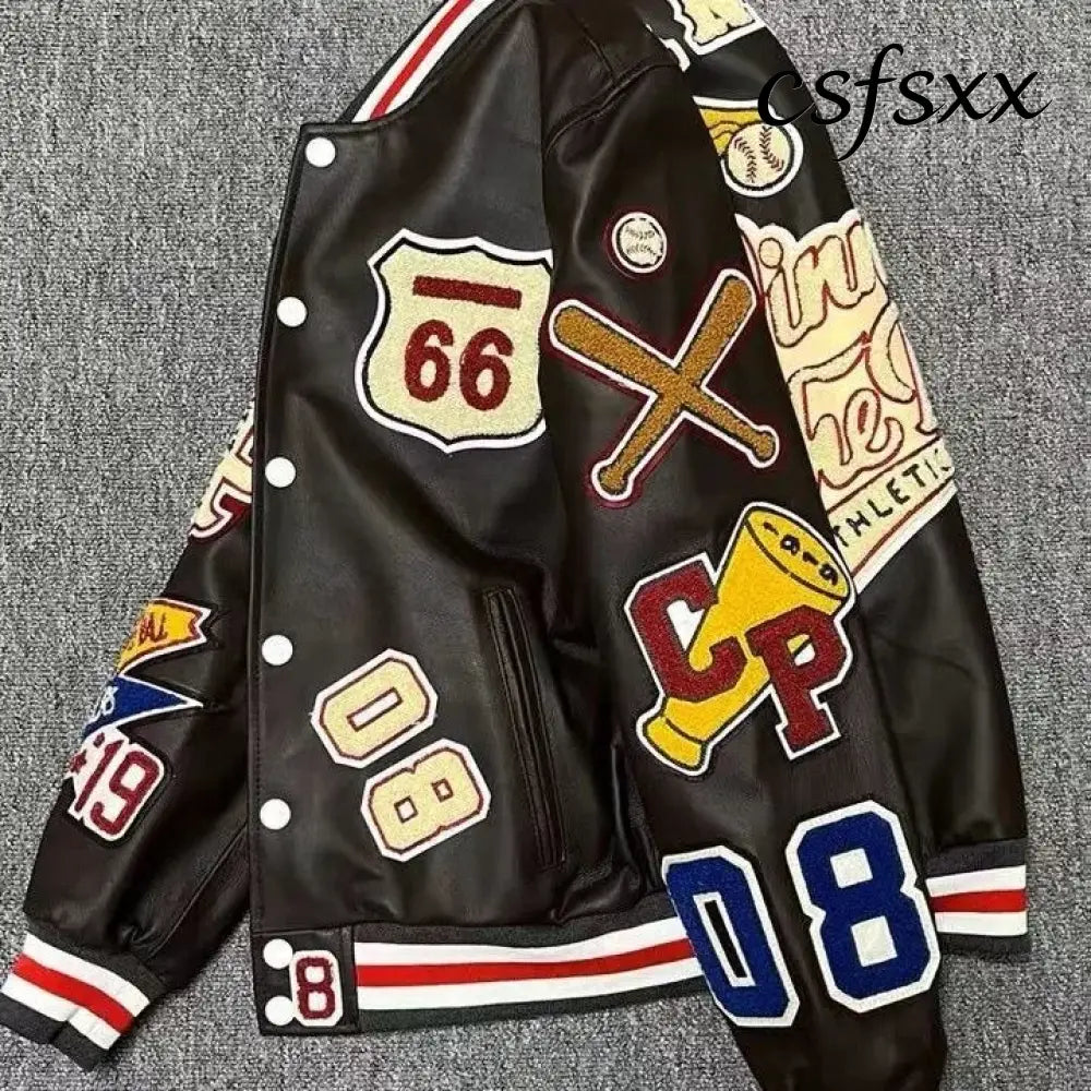 Mens Vintage Motorcycle Jacket Men Fashion New Biker Leather Jacket Male Diagonal Zipper Bomber Coat Winter Pu Overcoat