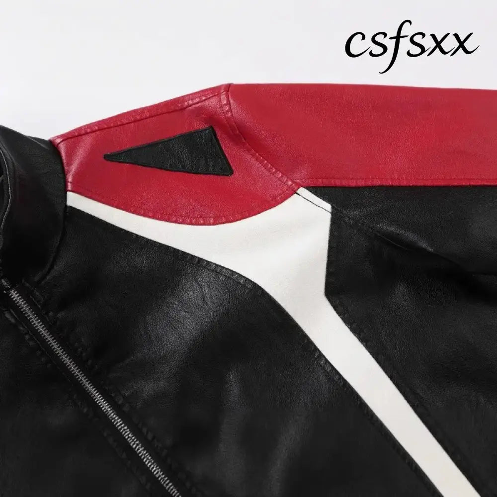 New Fashion Men Slim Fit Motorcycle Leather Jackets Man Stand Collar Casual PU Leather Coats Quality Male Thin Jackets