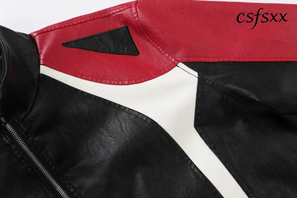 New Fashion Men Slim Fit Motorcycle Leather Jackets Man Stand Collar Casual PU Leather Coats Quality Male Thin Jackets