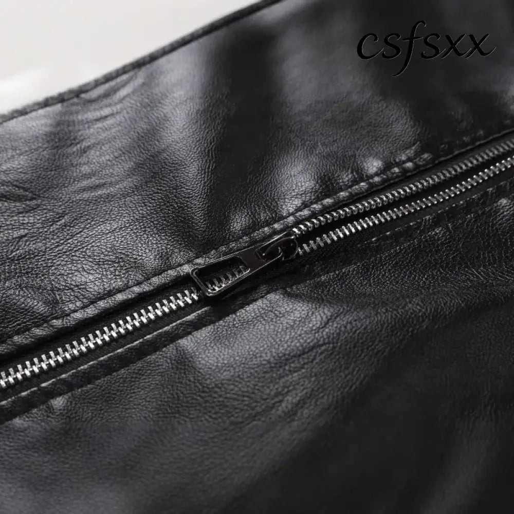 New Fashion Men Slim Fit Motorcycle Leather Jackets Man Stand Collar Casual PU Leather Coats Quality Male Thin Jackets