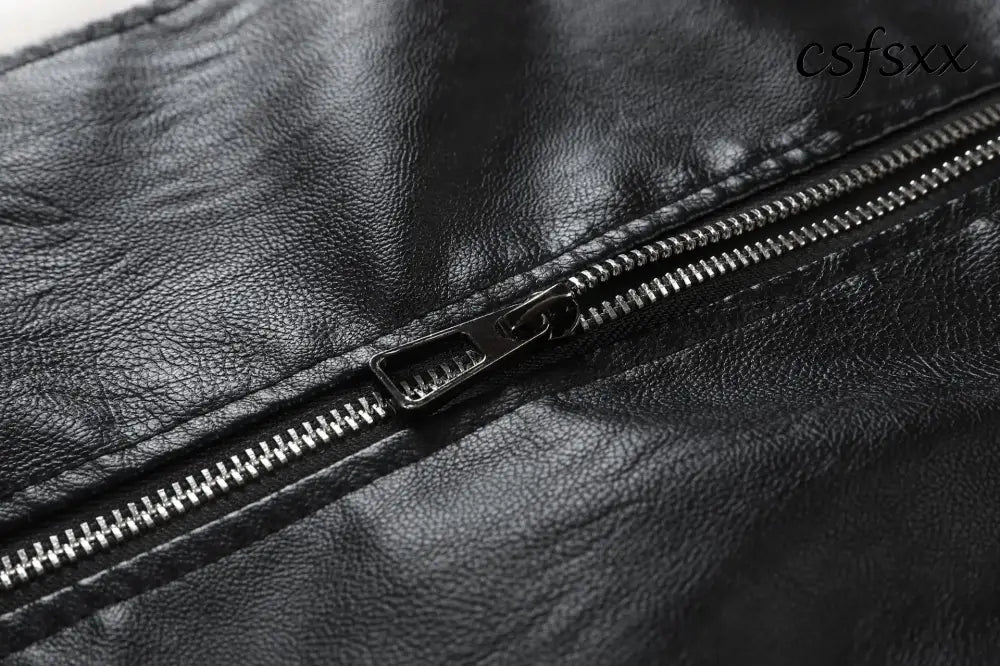 New Fashion Men Slim Fit Motorcycle Leather Jackets Man Stand Collar Casual PU Leather Coats Quality Male Thin Jackets