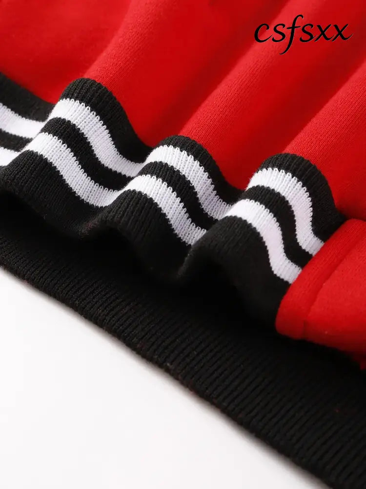 Roma First Change Print Male Jacket All-Match Fleece Baseball Jersey Vintage Casual Clothes Autumn Warm Loose Mens Coat