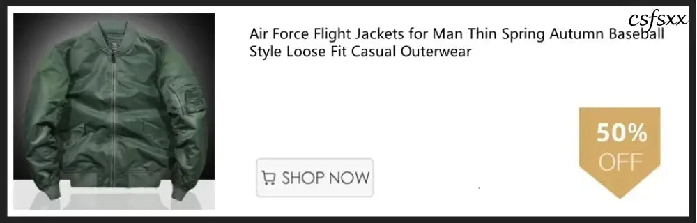 Spring Autumn Male Jackets Thin Army Green Motorcycle Ma-1 Aviator Pilot Air Men Bomber Jacket Embroidery Lapel
